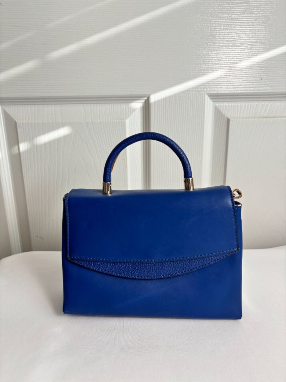 A New Day Cobalt Blue Mini Top-Handle Crossbody Bag,